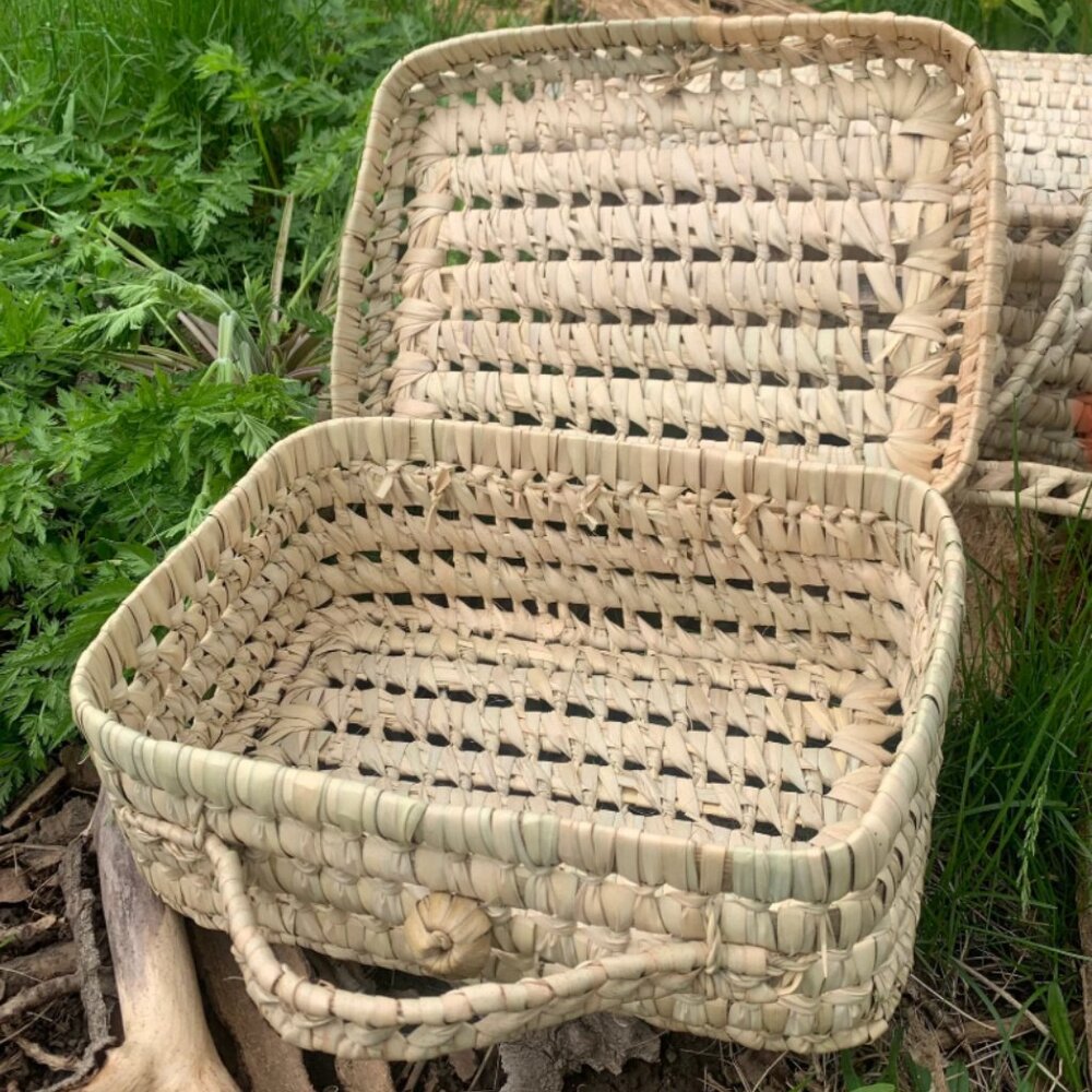 Set of 2 picnic baskets or storage baskets - Picture 9 of 10